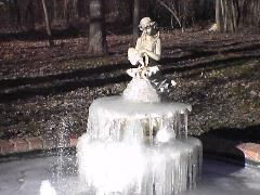 Our frozen fountain