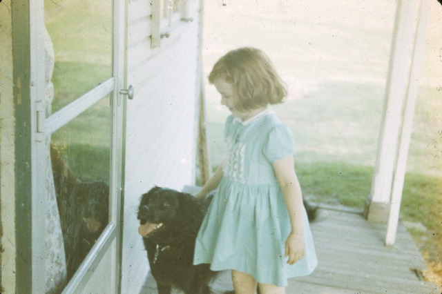 Joyce & Dog