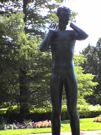 man-statue